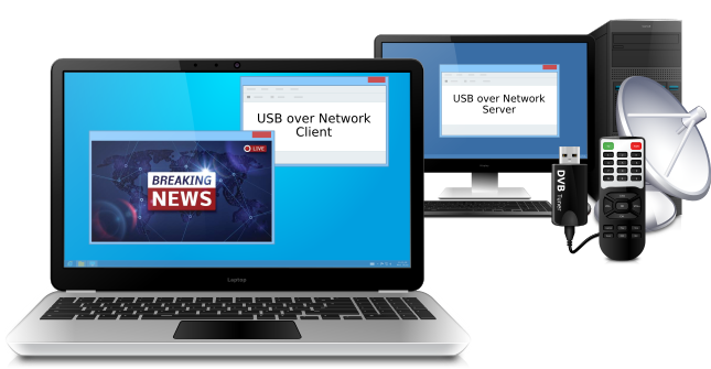 Sharing DVB-Tuner