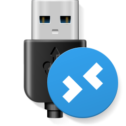 USB for Remote Desktop Icon PNG 256x256