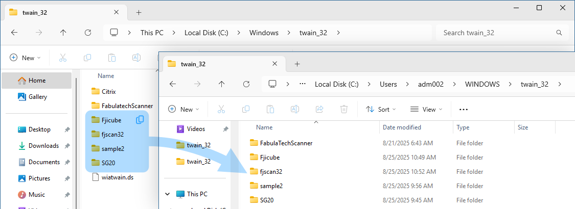 twain_32 directory