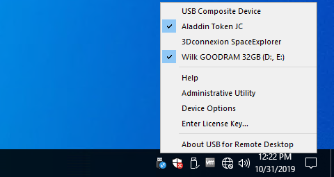 USB for Remote Desktop screenshot