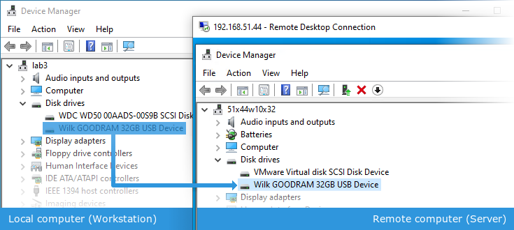 USB for Remote Desktop