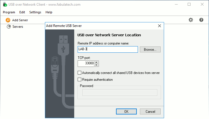 USB over Network Client