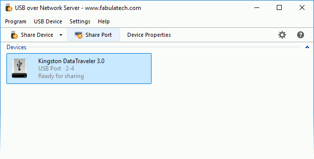 Sharing USB Port